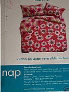 KEIRA-PINK-AND-WHITE-FLORAL-QUEEN-QUILT-COVER-AND-WHITE-FITTED-SHEET-GREAT-DESIGNER-SET-NAP-BARGAIN